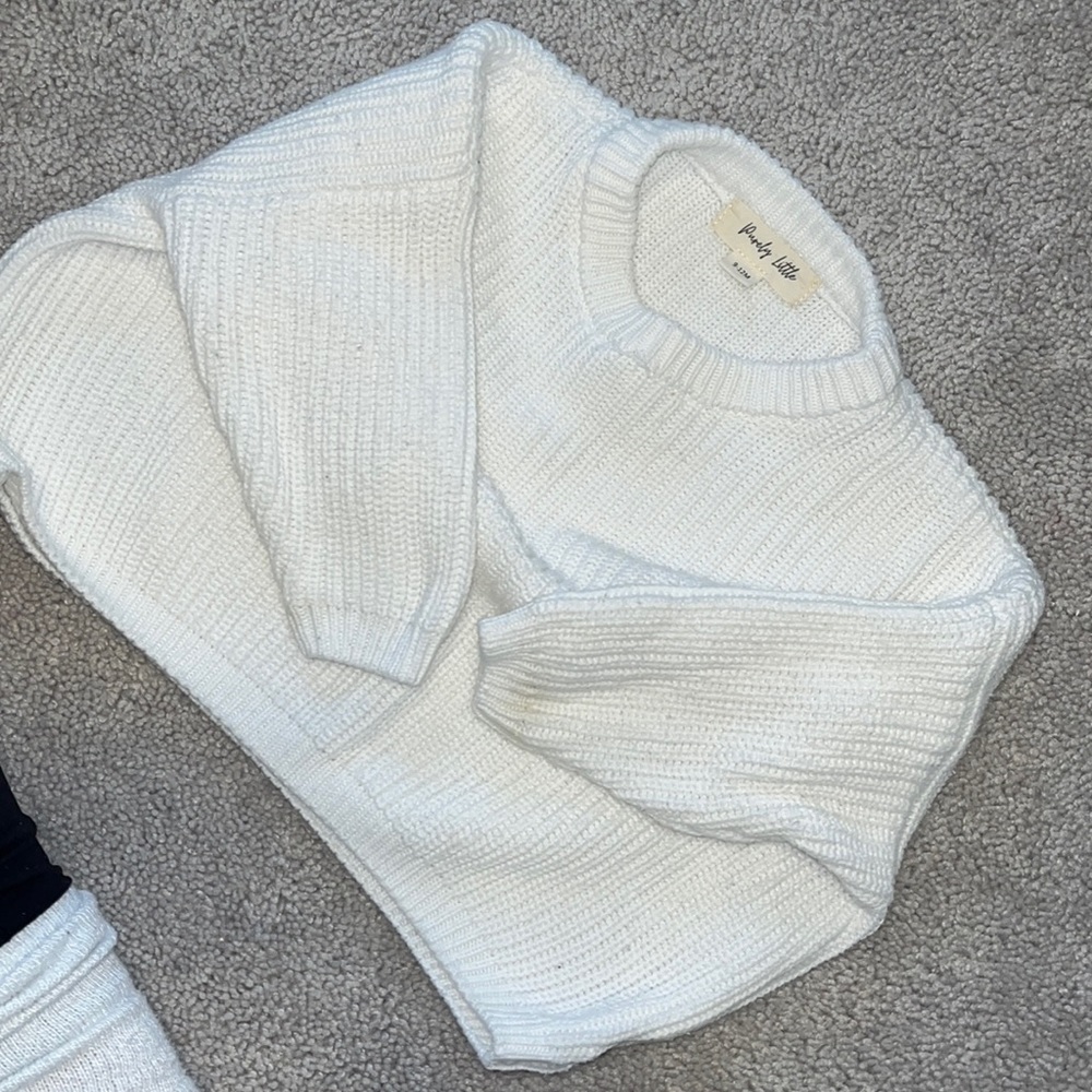 Chunky baby sweater